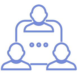 Outsource business icon